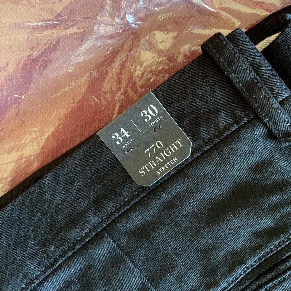 Brand new, unworn J Crew 770 Straight fit chino pants (Mens) in Black